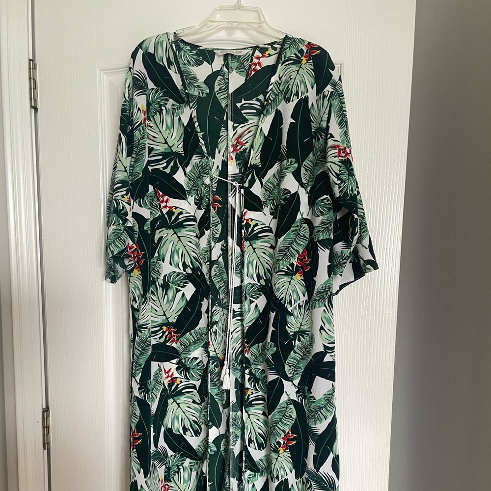 Long Rachel Zoe beach cover up - one size fits all